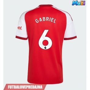 Lacne Muži Futbalové dres Arsenal Gabriel Magalhaes #6 2026-27 Krátky Rukáv - Domáci